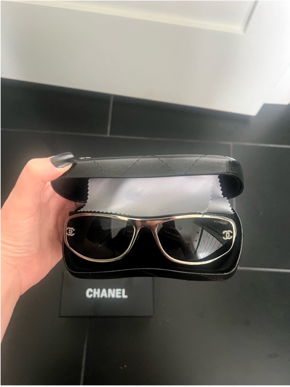 Women’s vintage cc shield sunglasses